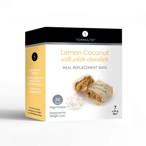 Meal Replacement 7 Bar Box - Lemon Coconut Flavour