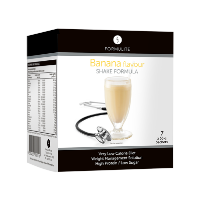 Shake Sachet Box - Banana Flavour